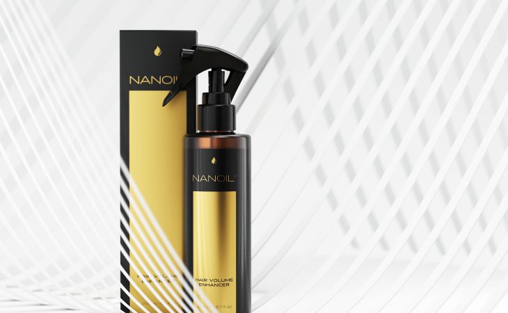 Nanoil hair volume spray